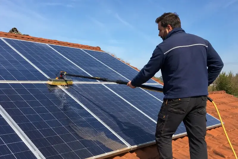 Nettoyage et entretien de panneaux solaires à Ainhoa